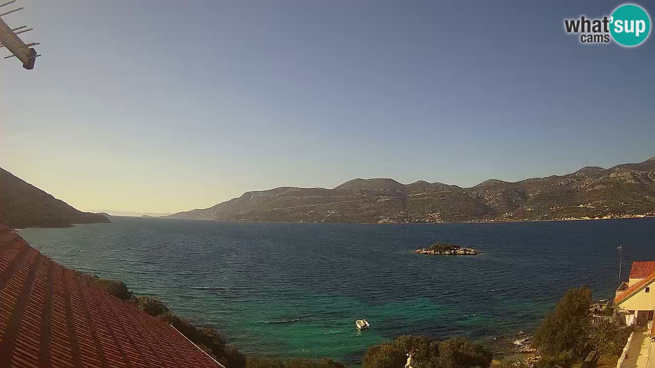 Camera en vivo Korčula – Tri Žala – Pelješac