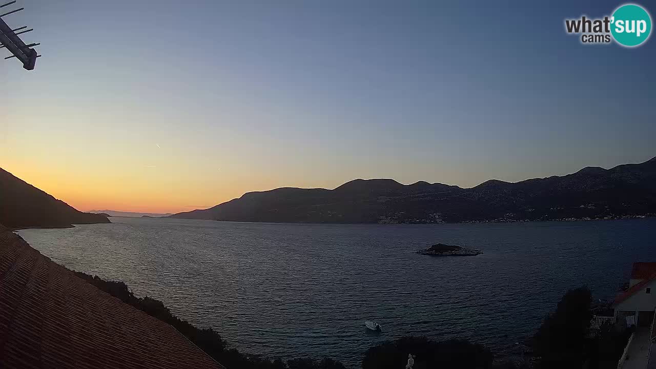 Korčula Web kamera Tri Žala