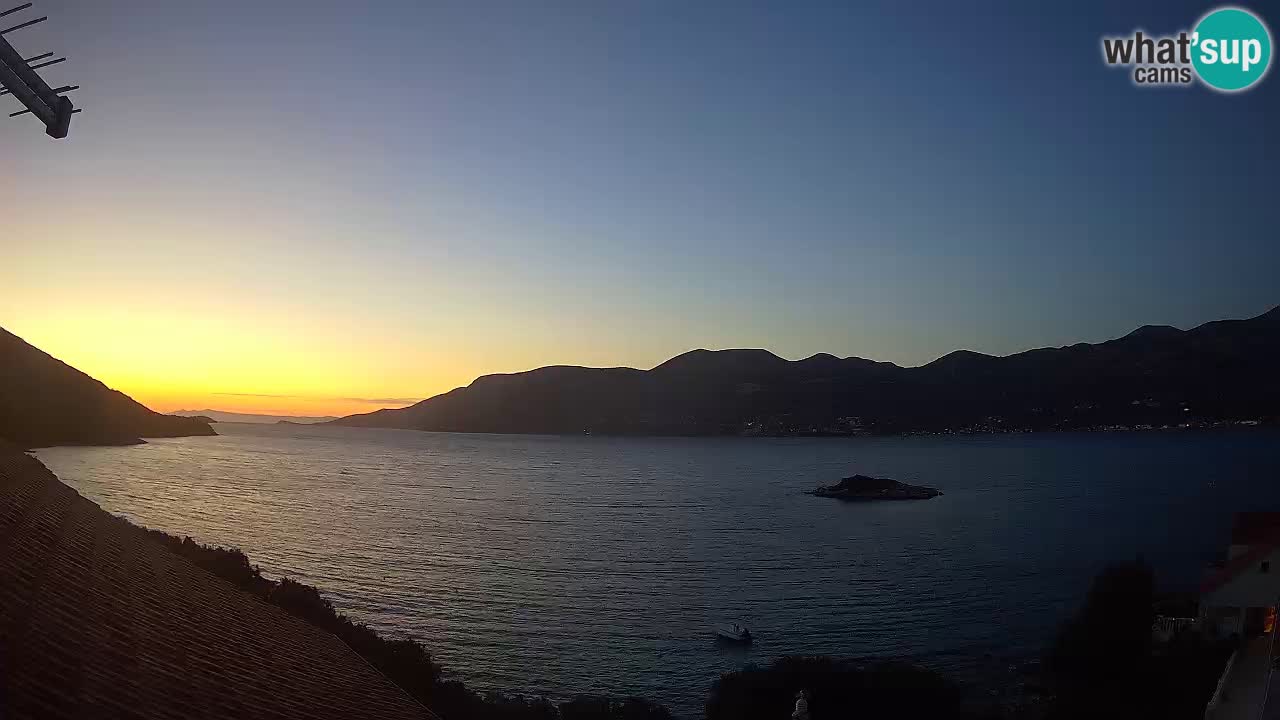 Live-Webcam Korčula Tri Žala – Pelješac