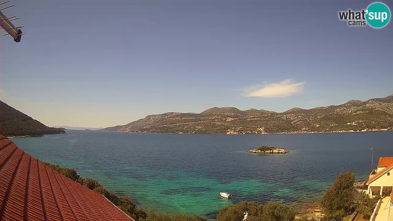 Korčula Web kamera Tri Žala