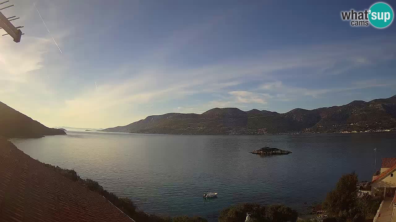 Live-Webcam Korčula Tri Žala – Pelješac