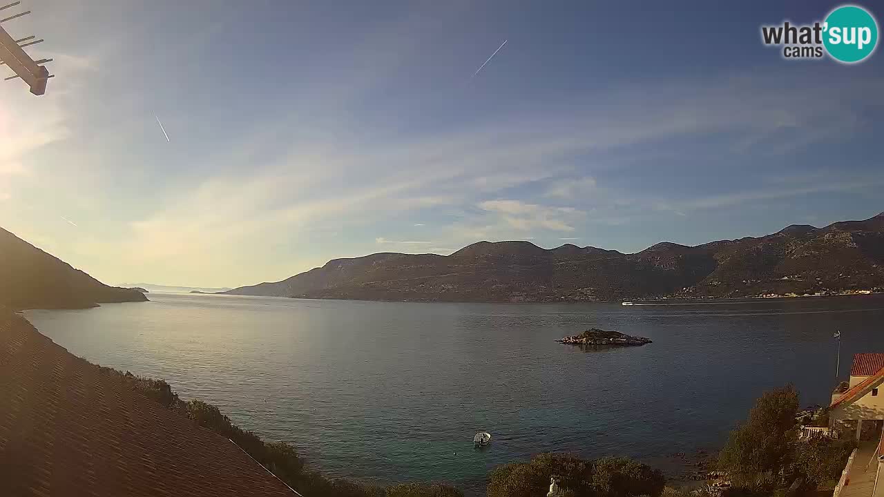 Korčula Web kamera Tri Žala