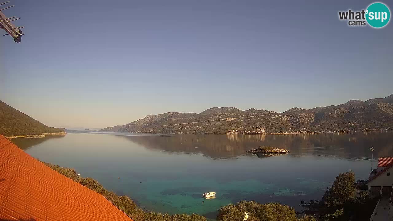 Live-Webcam Korčula Tri Žala – Pelješac