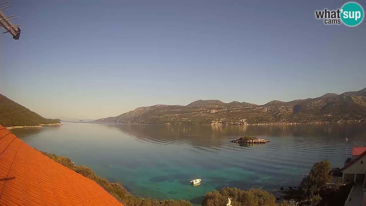 Live Korčula webcam – Tri Žala