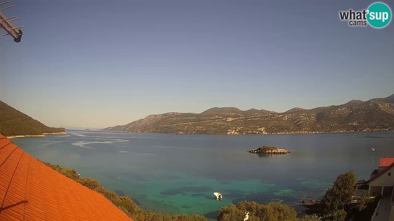 Korčula Web kamera Tri Žala