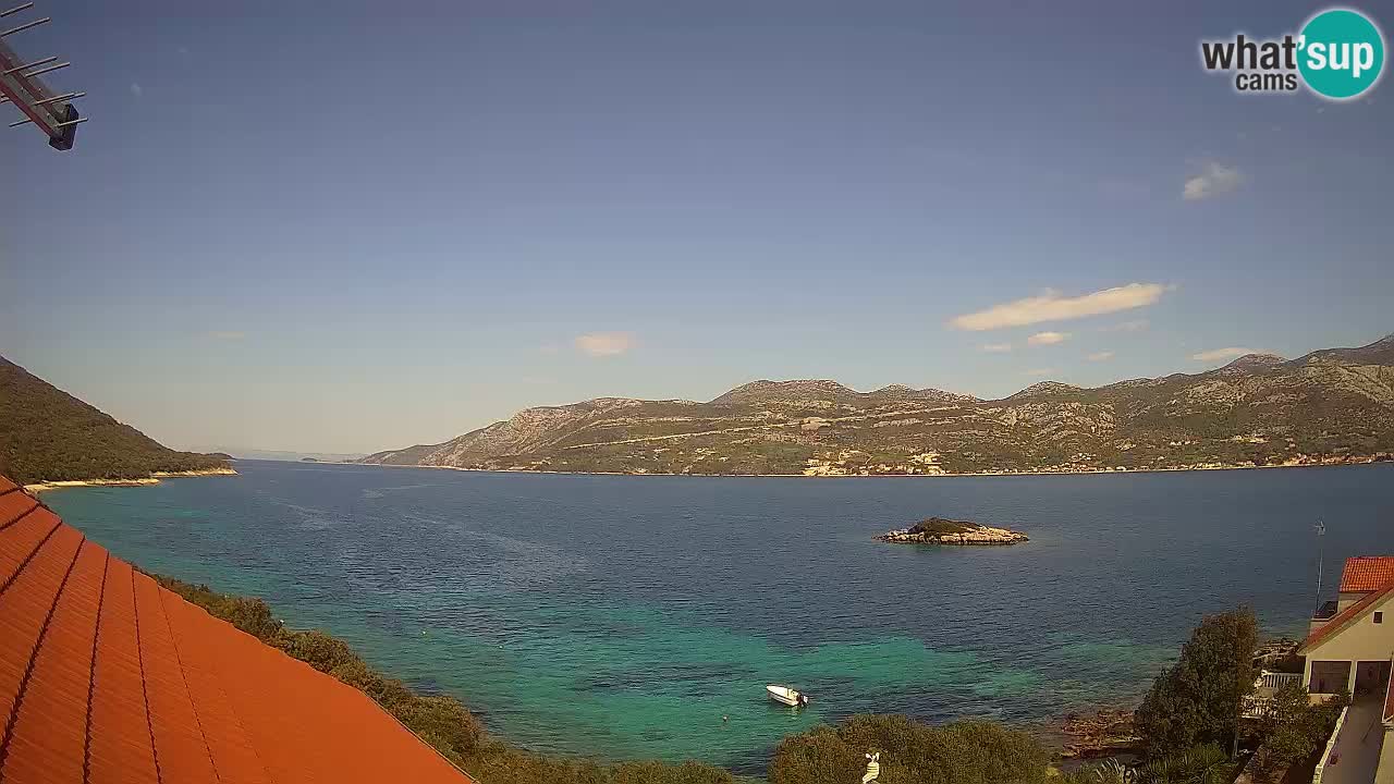 Korčula Web kamera Tri Žala