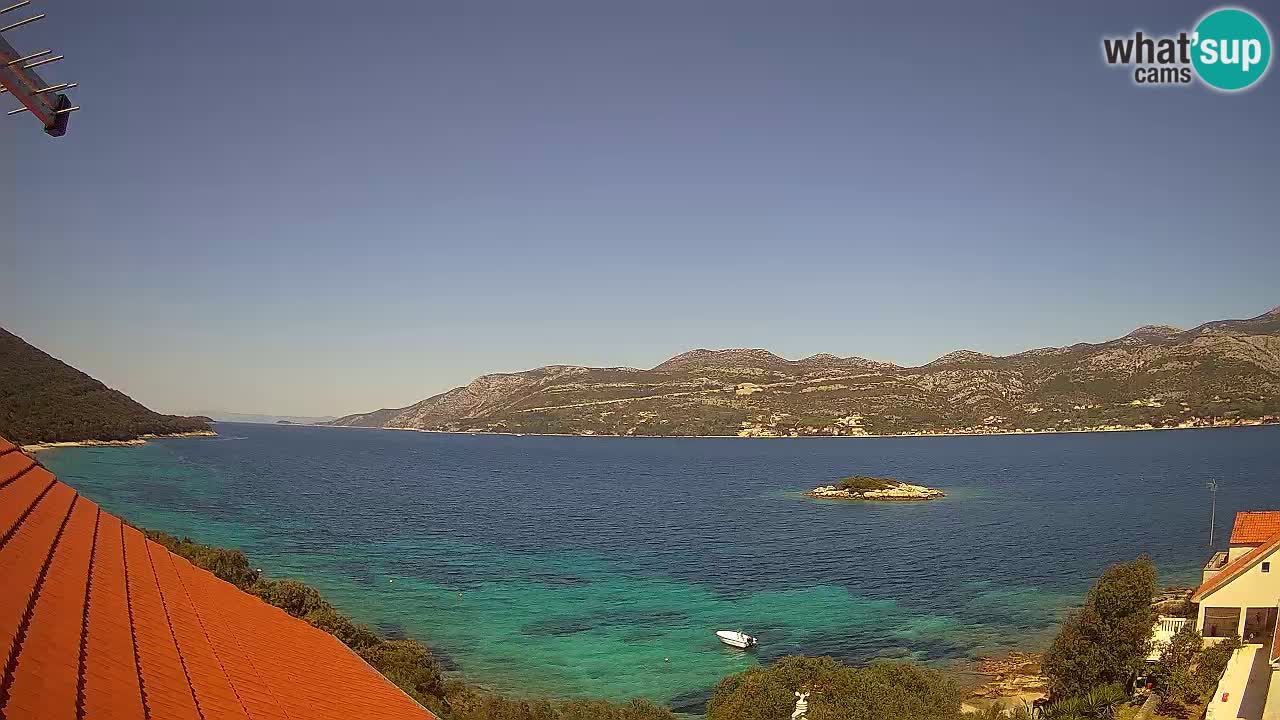 Camera en vivo Korčula – Tri Žala – Pelješac