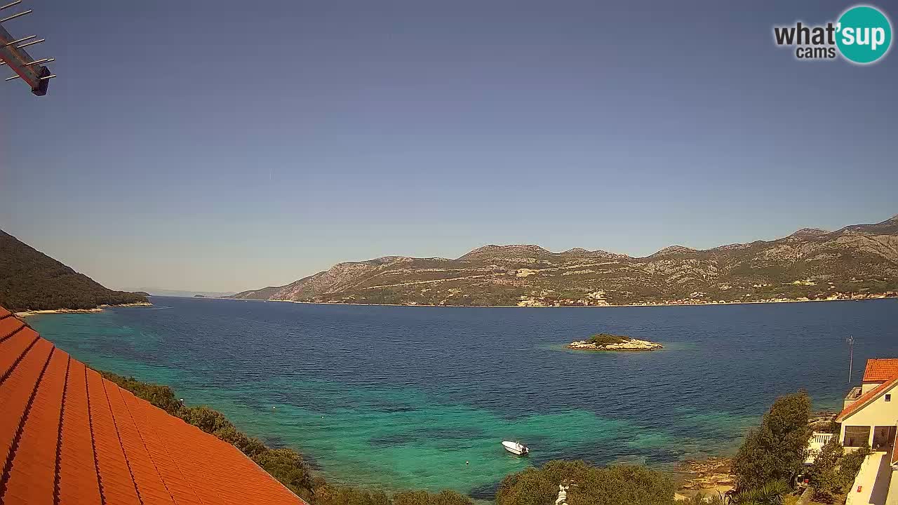 Camera en vivo Korčula – Tri Žala – Pelješac