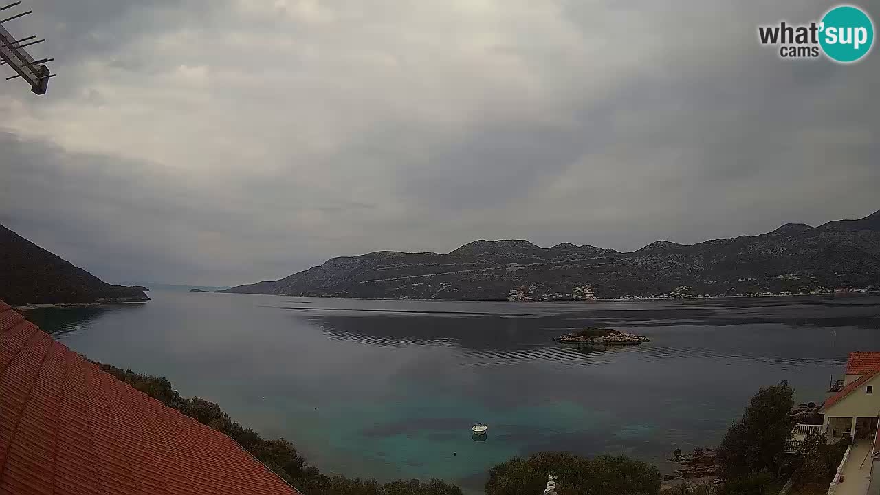 Live Korčula webcam – Tri Žala