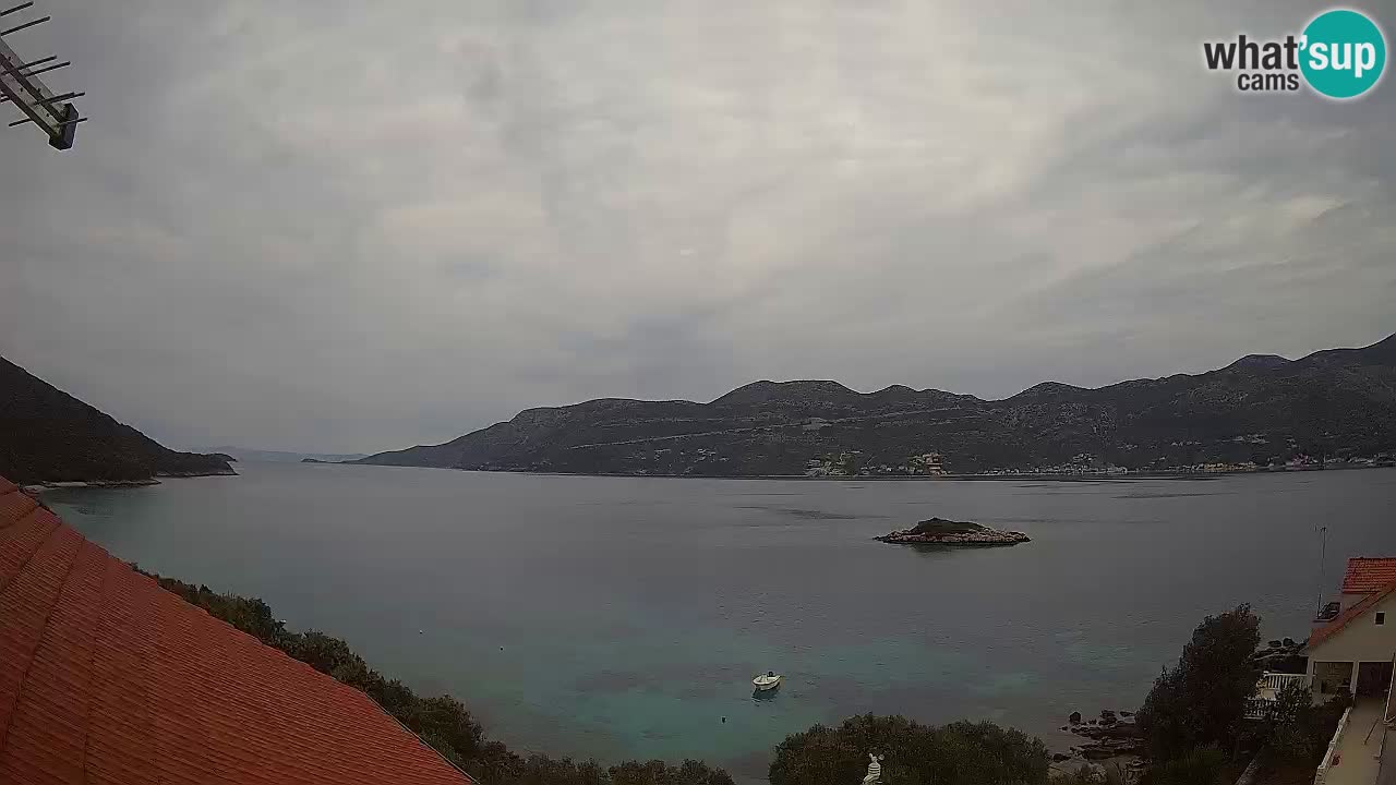 Live Korčula webcam – Tri Žala