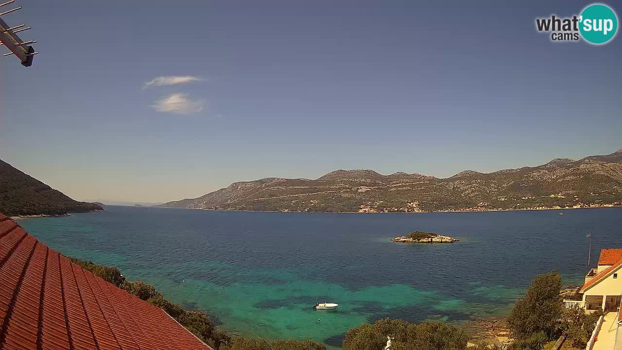 Korčula Web kamera Tri Žala