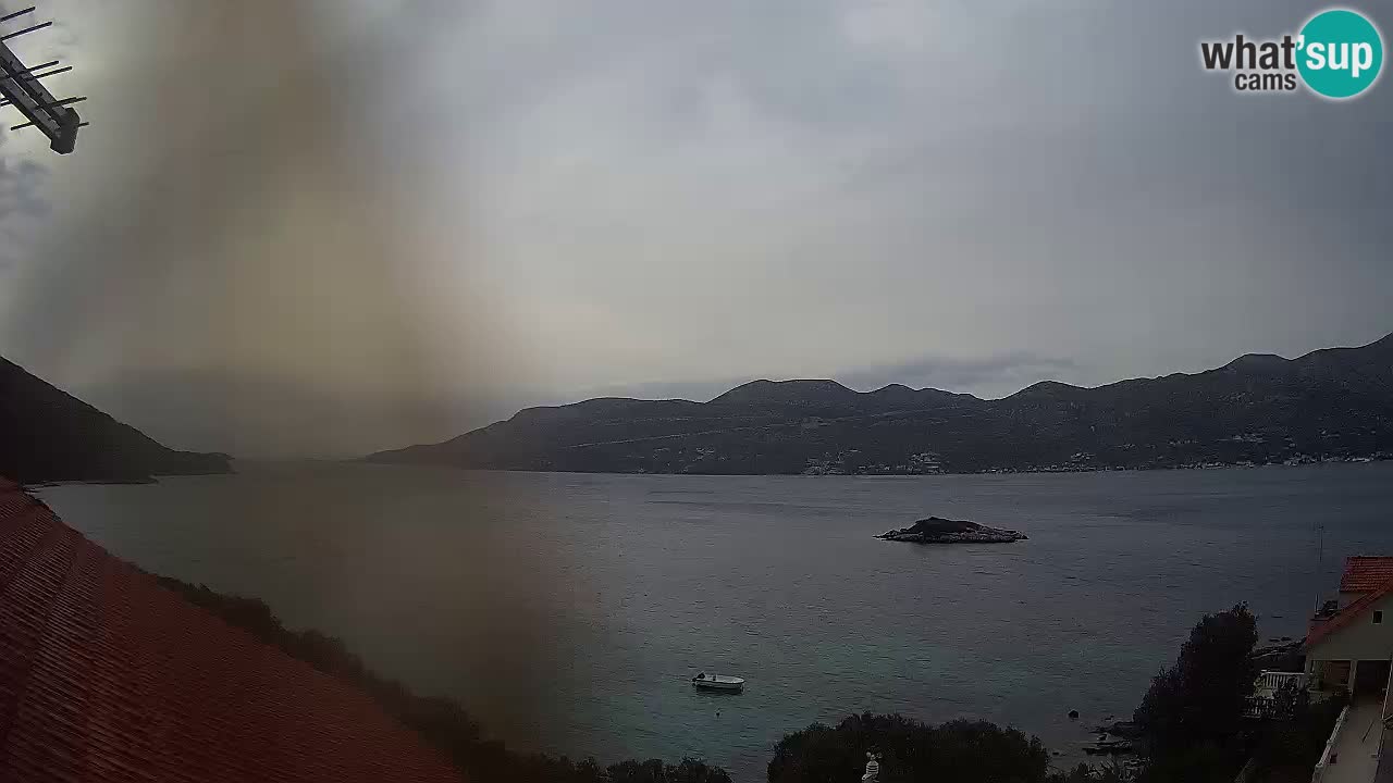 Korčula Web kamera Tri Žala