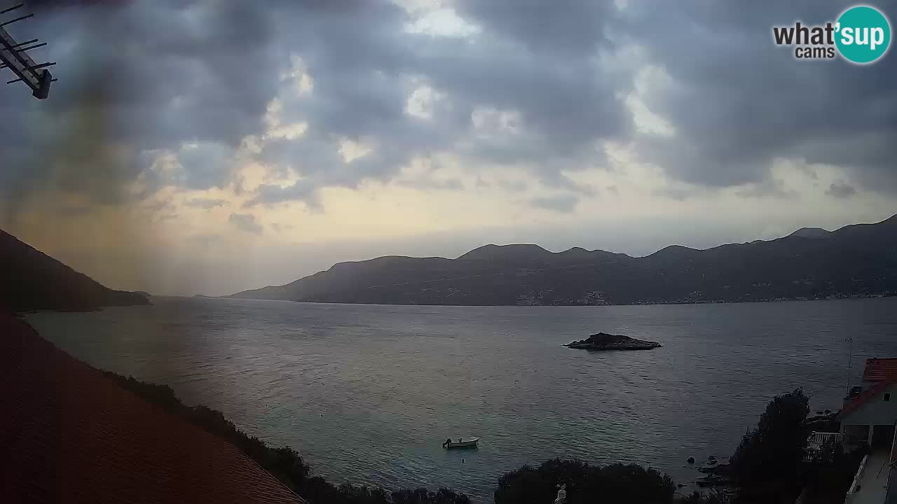 Korčula webcam en direct – Tri Žala Pelješac