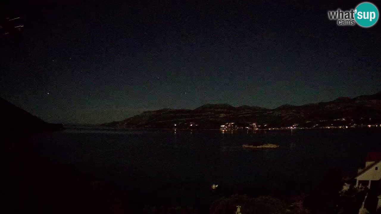 Live Korčula webcam – Tri Žala