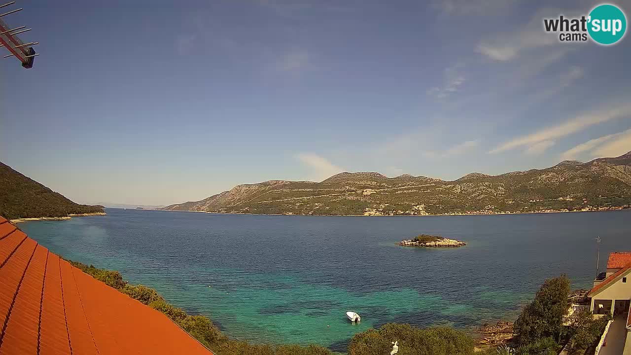 Live Korčula webcam – Tri Žala