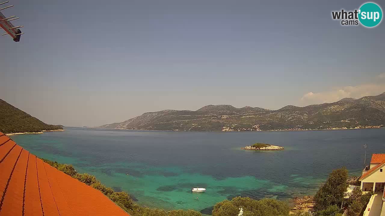 Camera en vivo Korčula – Tri Žala – Pelješac