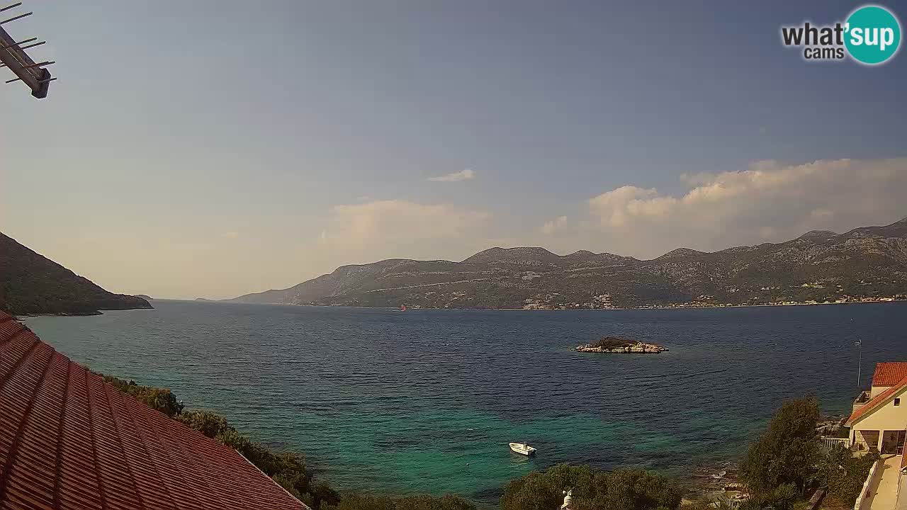 Live-Webcam Korčula Tri Žala – Pelješac