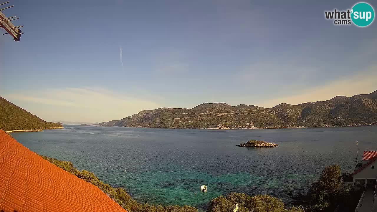 Korčula webcam en direct – Tri Žala Pelješac