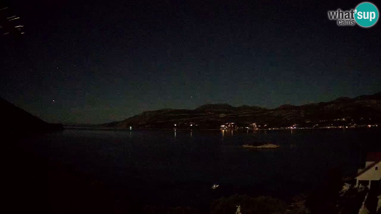 Live Korčula webcam – Tri Žala