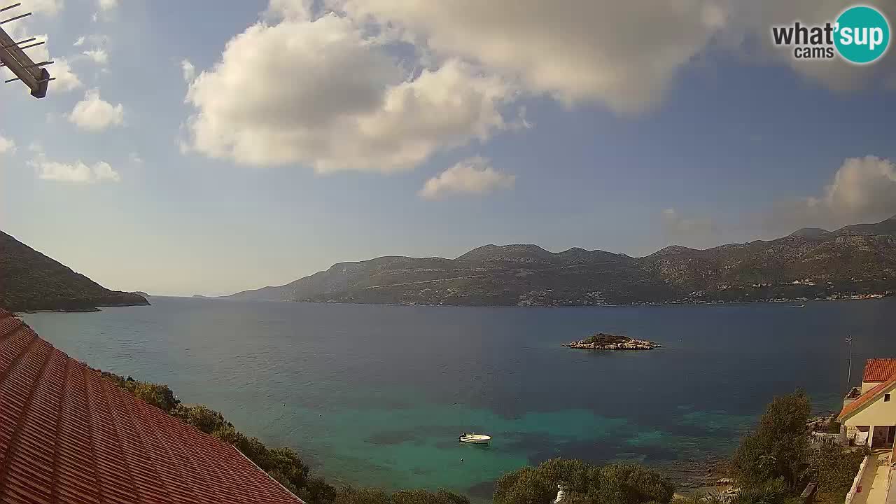 Live Korčula webcam – Tri Žala