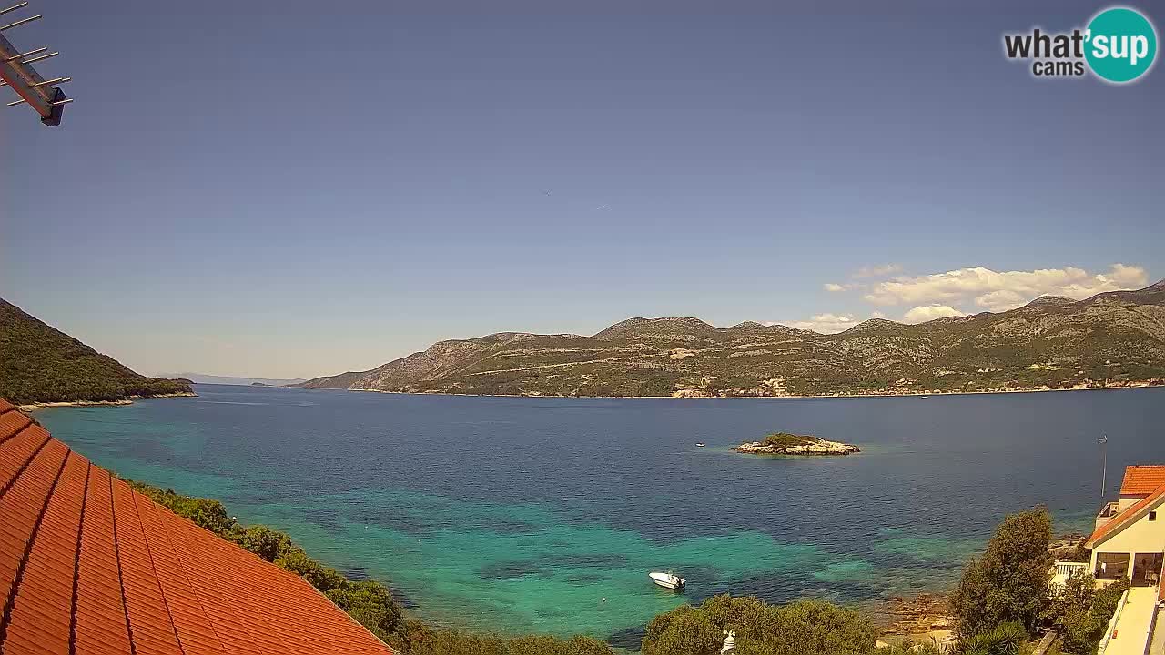 Live-Webcam Korčula Tri Žala – Pelješac