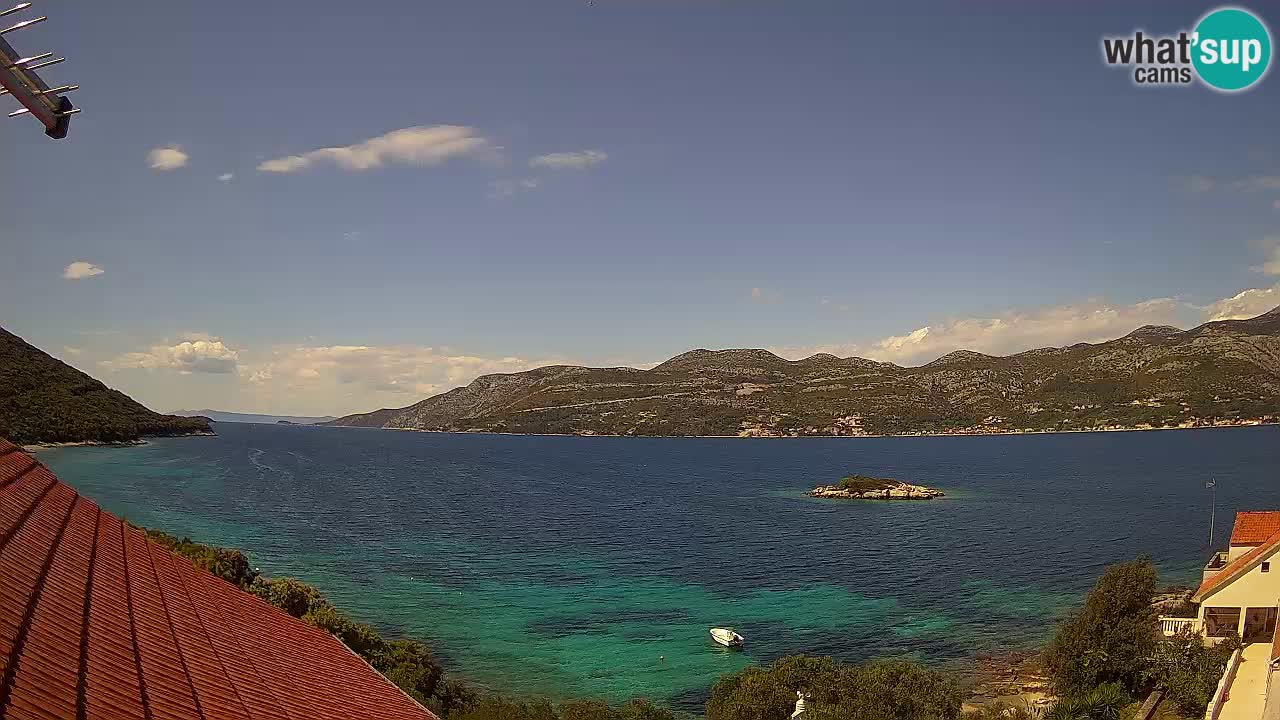 Live Korčula webcam – Tri Žala