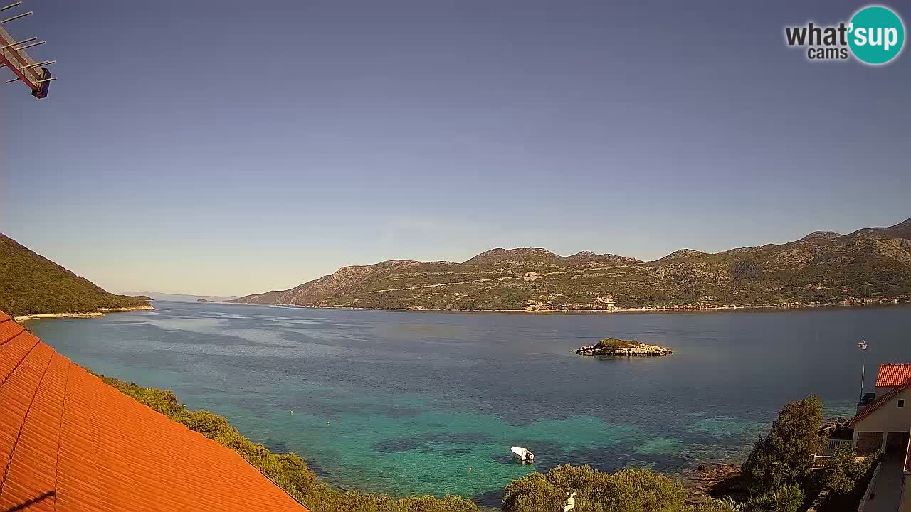 Korčula webcam en direct – Tri Žala Pelješac