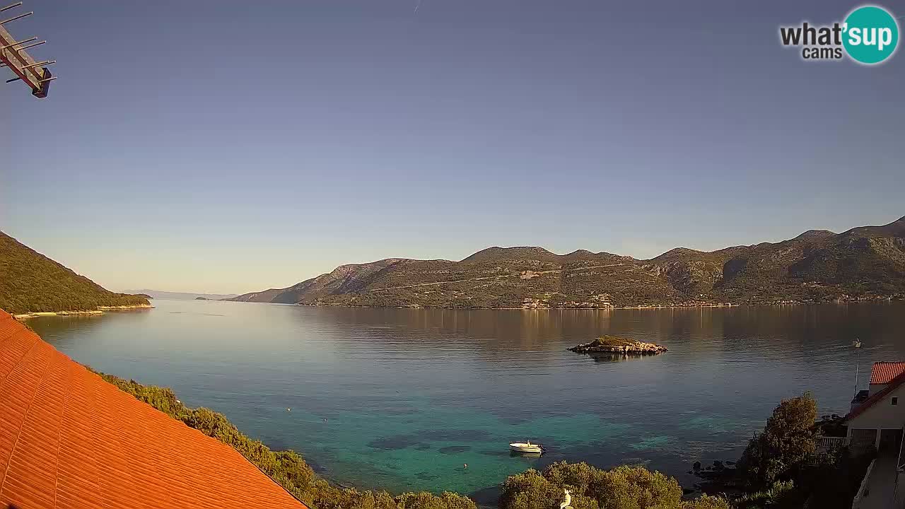 Live-Webcam Korčula Tri Žala – Pelješac