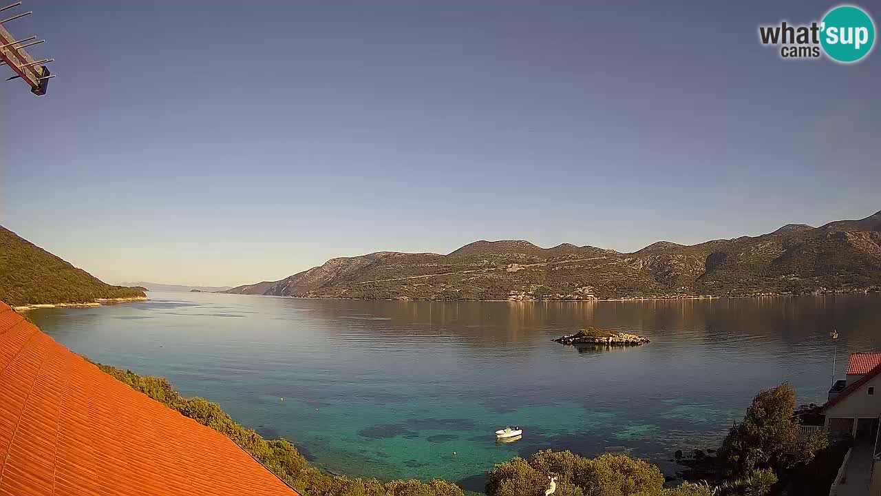 Live-Webcam Korčula Tri Žala – Pelješac