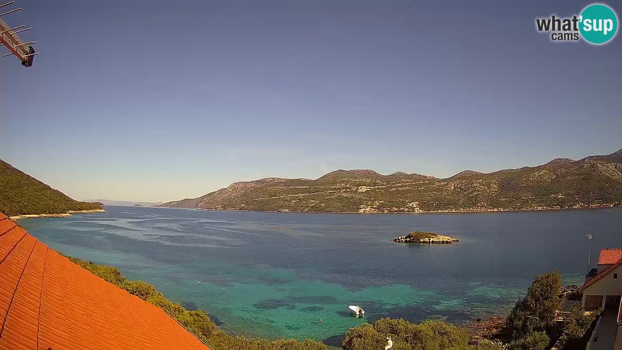 Korčula webcam en direct – Tri Žala Pelješac