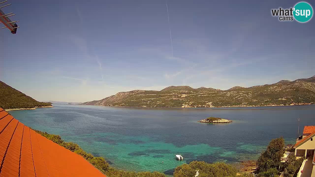 Korčula webcam en direct – Tri Žala Pelješac