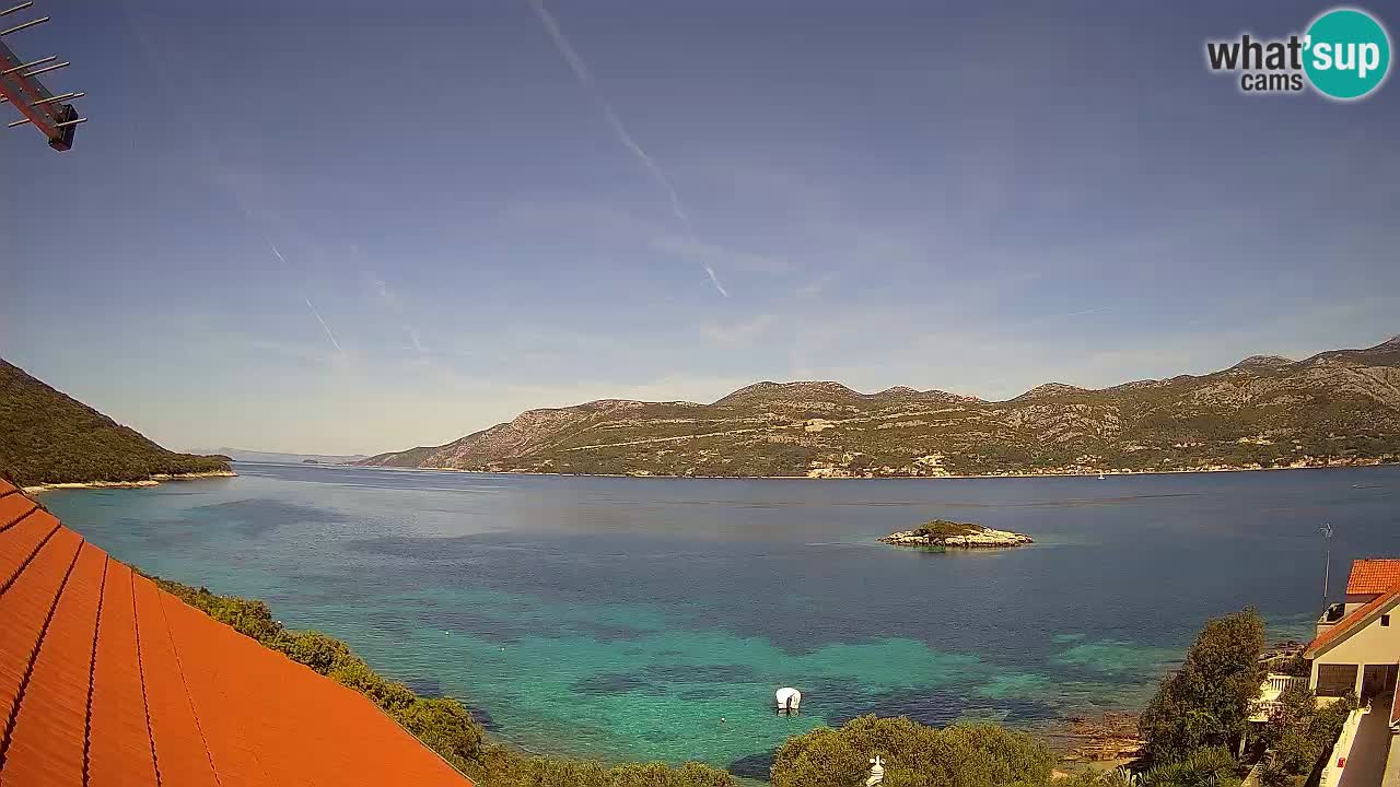 Camera en vivo Korčula – Tri Žala – Pelješac