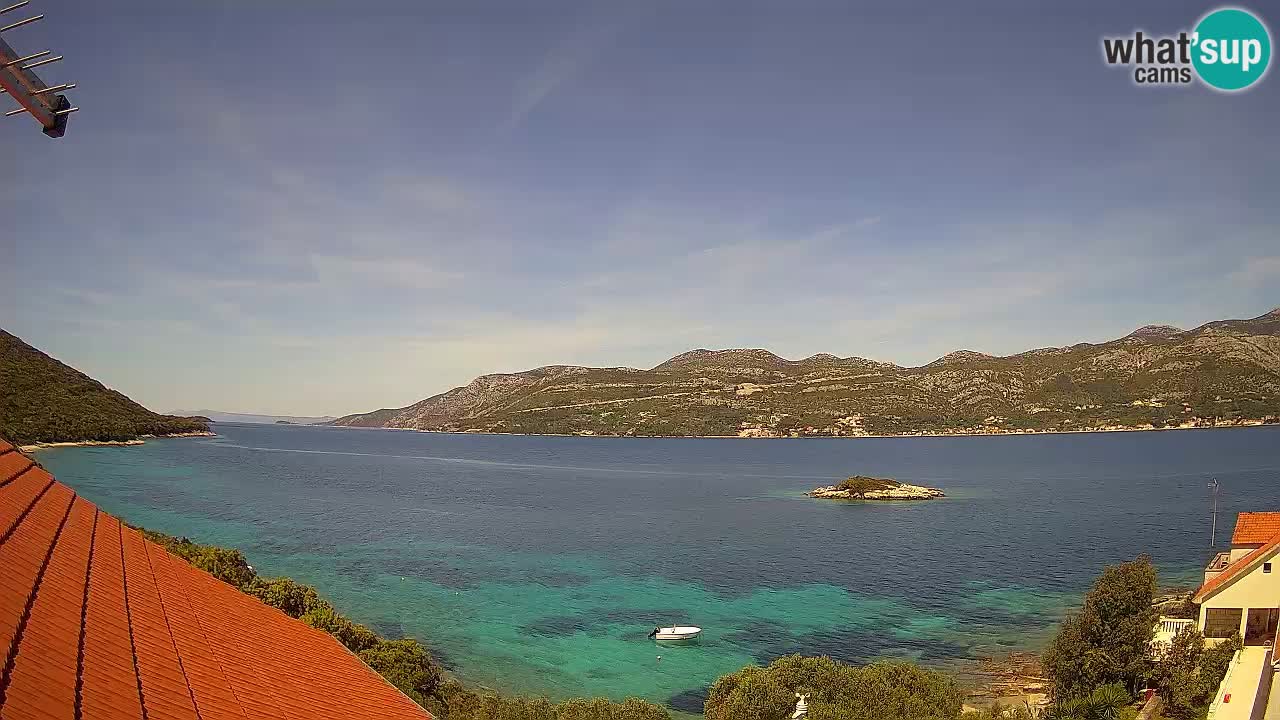 Live-Webcam Korčula Tri Žala – Pelješac