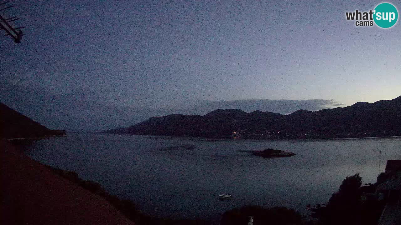 Camera en vivo Korčula – Tri Žala – Pelješac