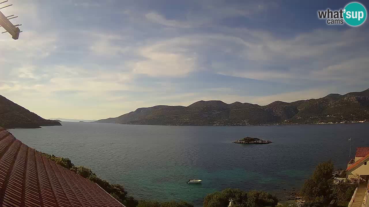 Live-Webcam Korčula Tri Žala – Pelješac