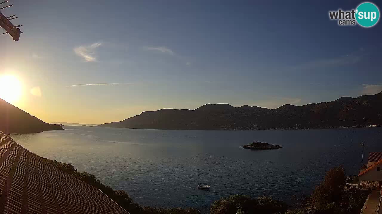 Live-Webcam Korčula Tri Žala – Pelješac