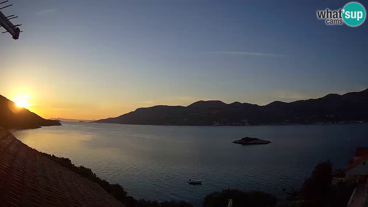Korčula webcam en direct – Tri Žala Pelješac