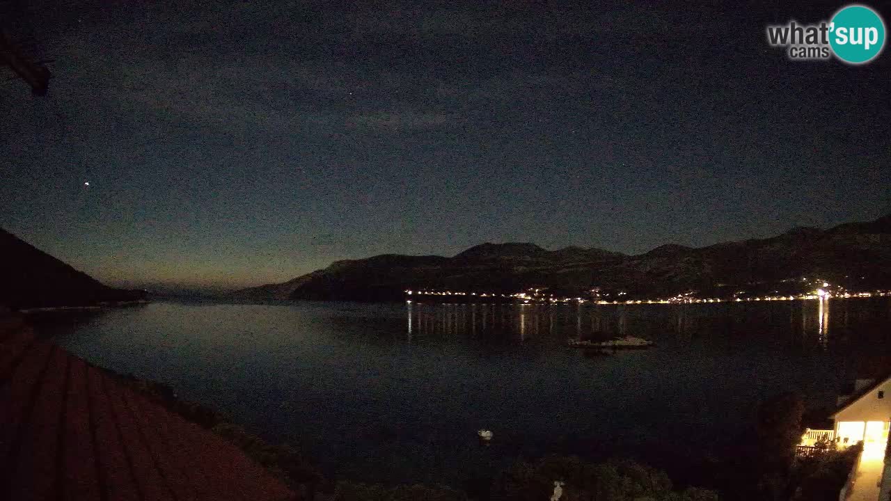 Korčula webcam en direct – Tri Žala Pelješac