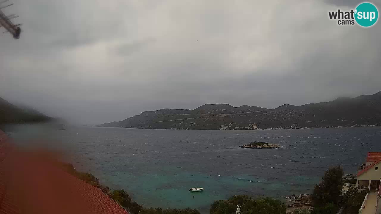 Korčula webcam en direct – Tri Žala Pelješac