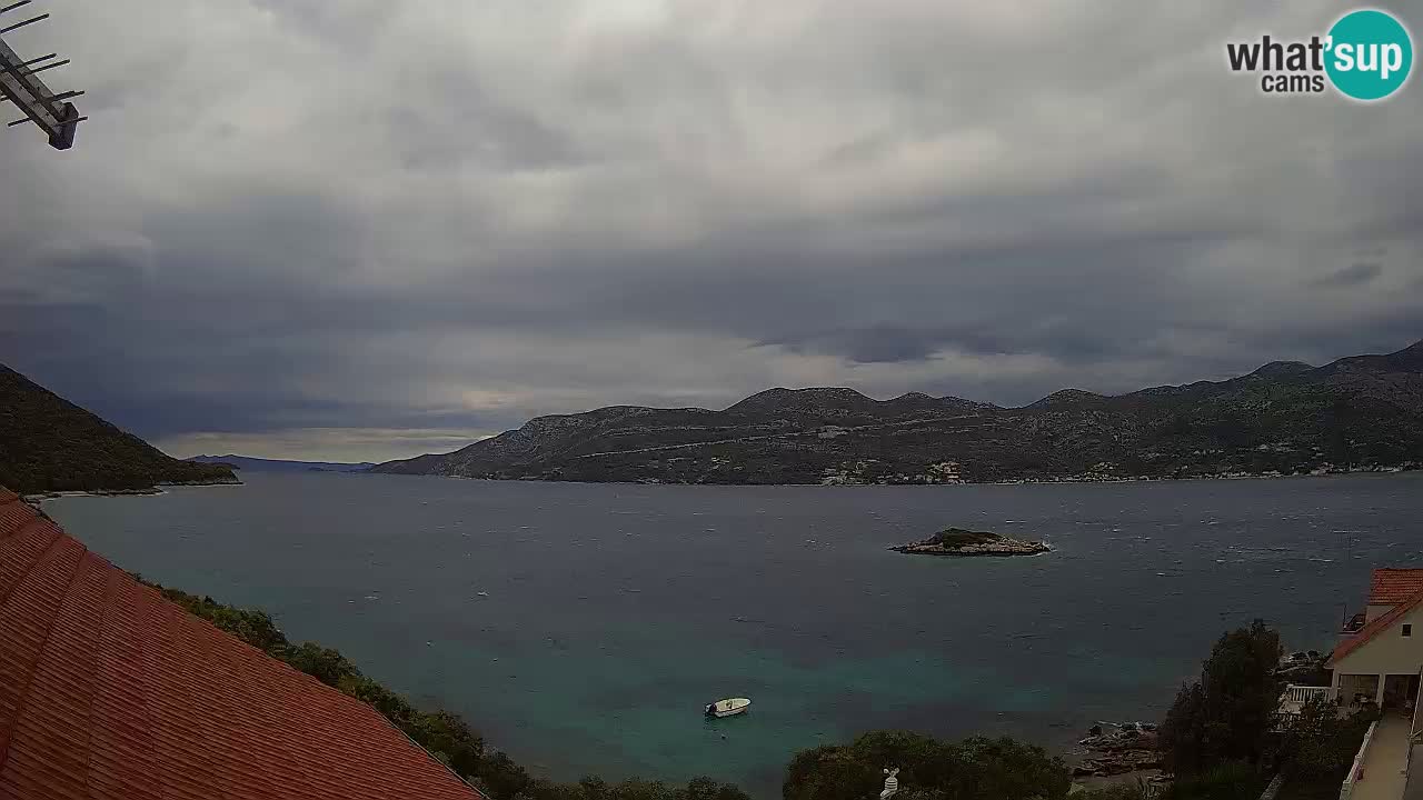 Live Korčula webcam – Tri Žala