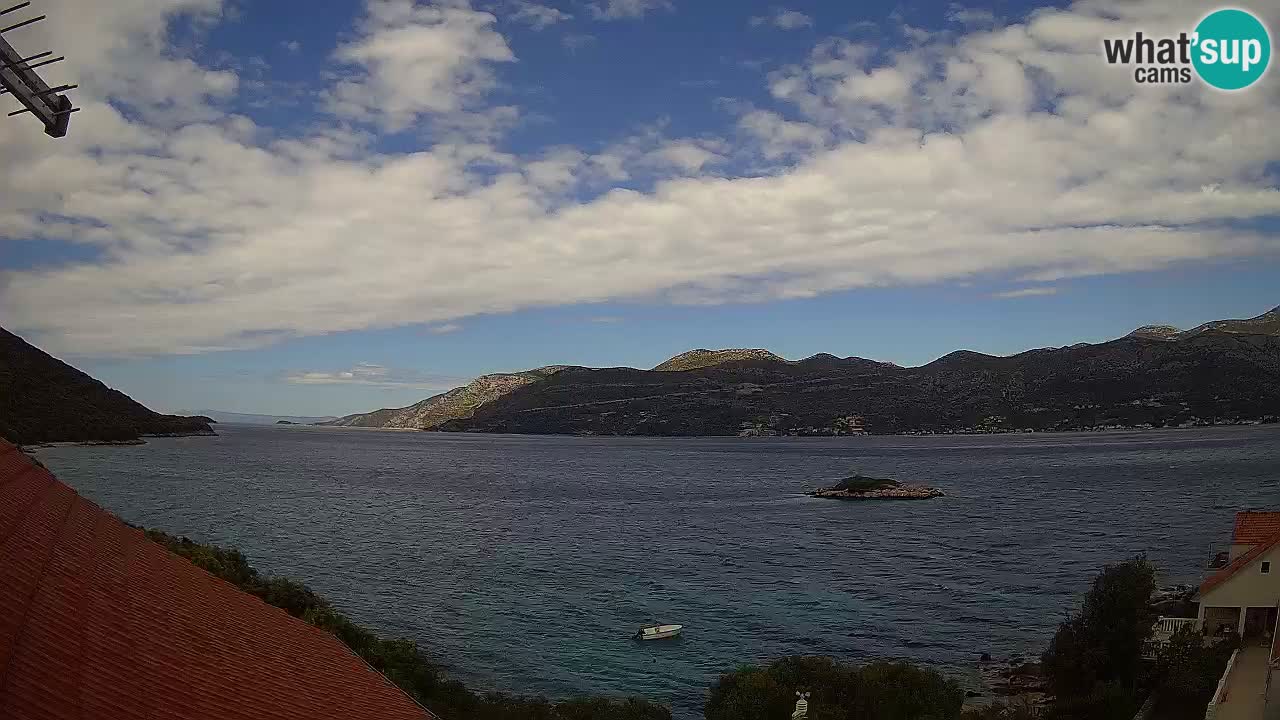 Live Korčula webcam – Tri Žala
