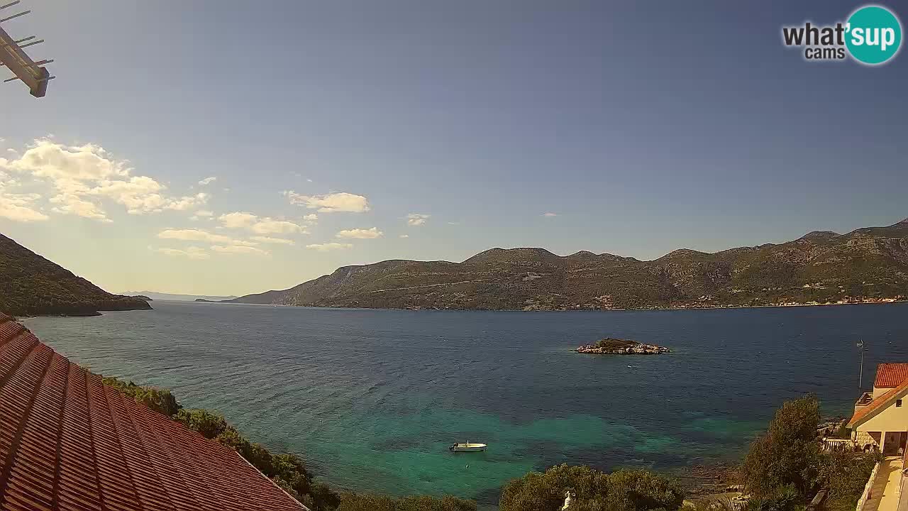 Live-Webcam Korčula Tri Žala – Pelješac