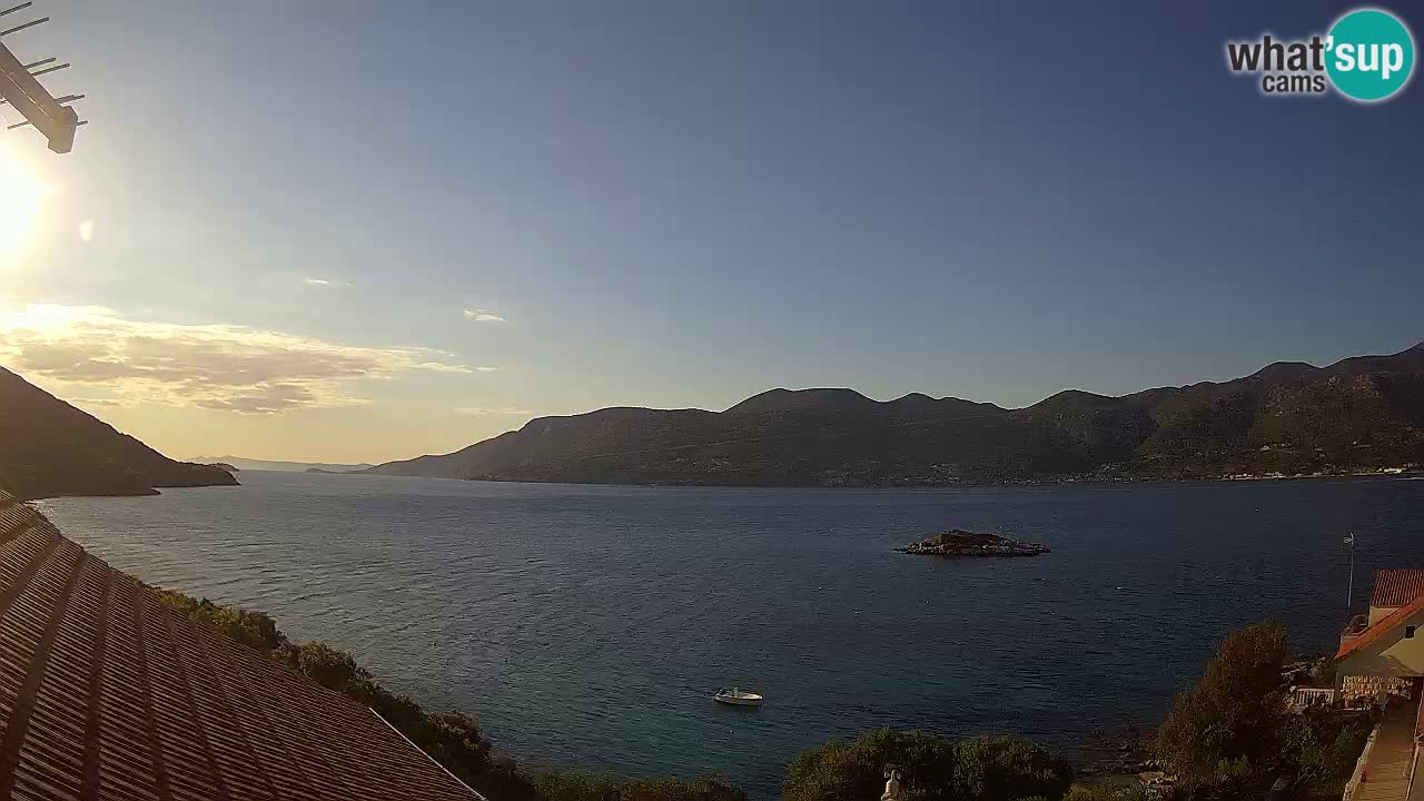 Live-Webcam Korčula Tri Žala – Pelješac