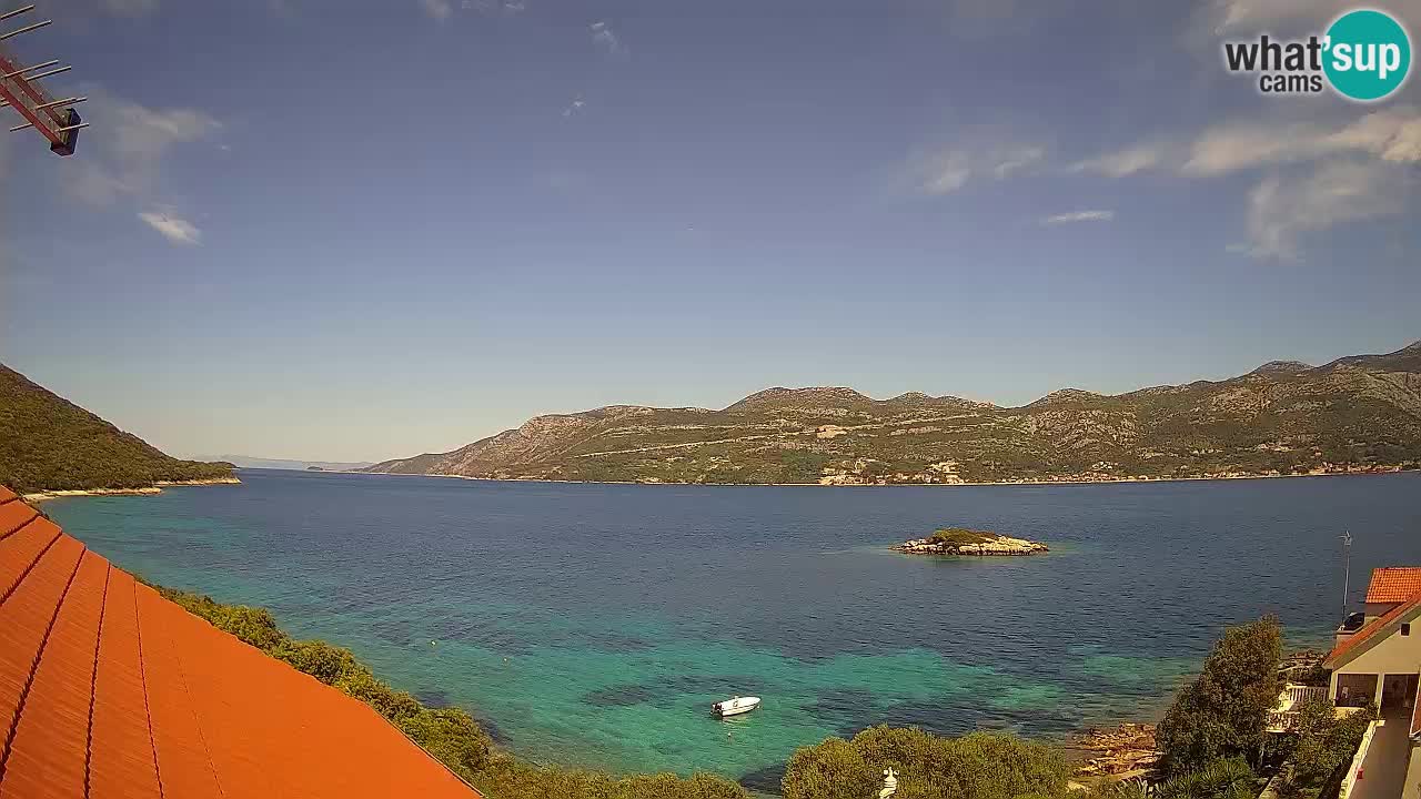 Korčula Web kamera Tri Žala