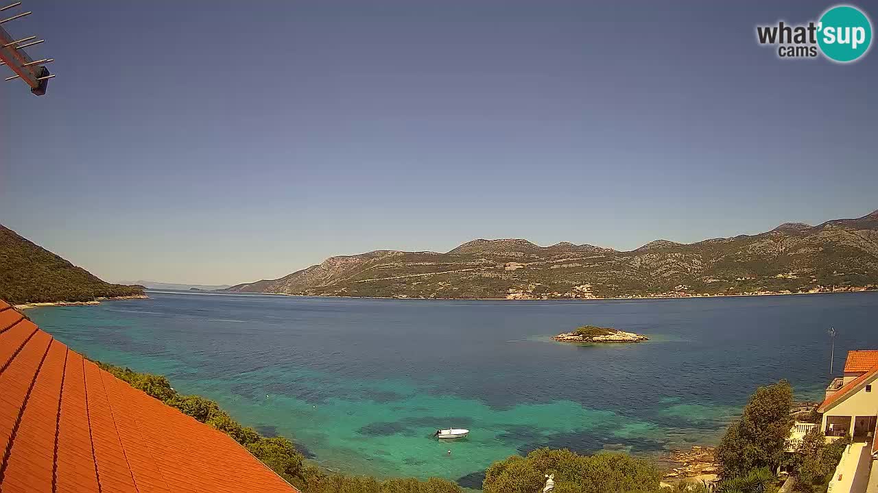 Korčula webcam en direct – Tri Žala Pelješac