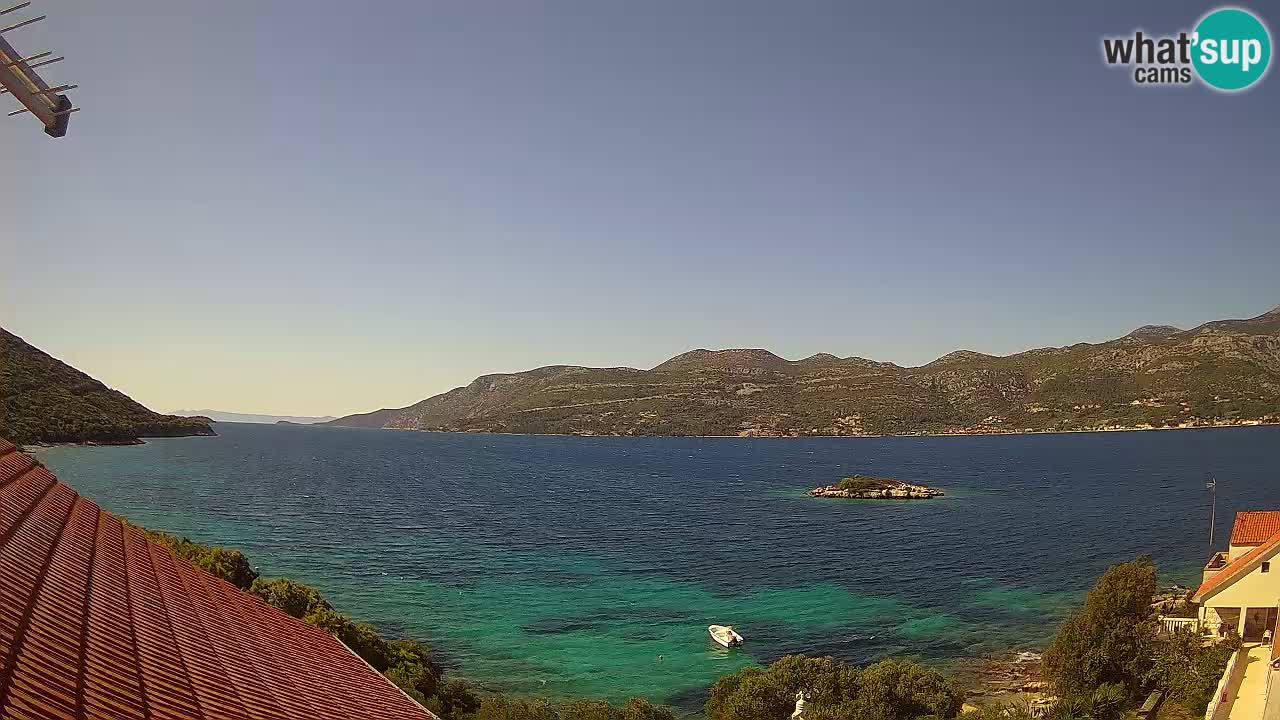 Live-Webcam Korčula Tri Žala – Pelješac