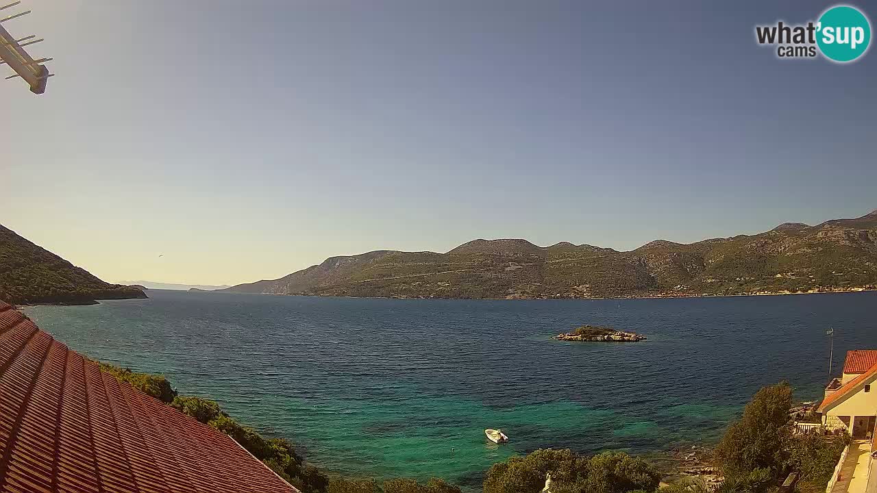 Korčula webcam en direct – Tri Žala Pelješac
