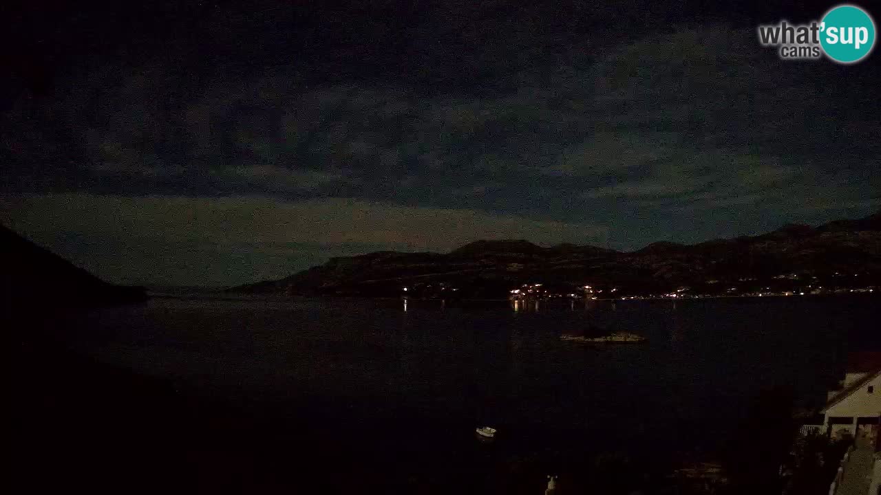 Live-Webcam Korčula Tri Žala – Pelješac