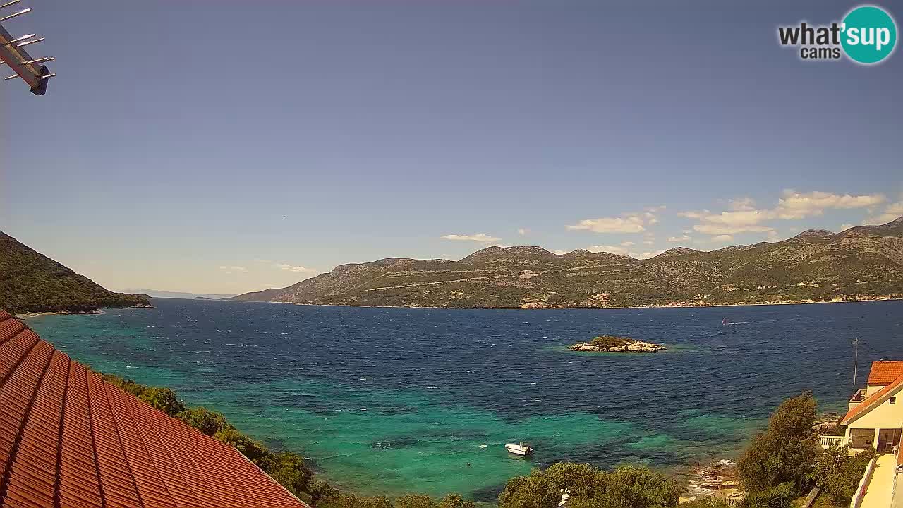 Camera en vivo Korčula – Tri Žala – Pelješac