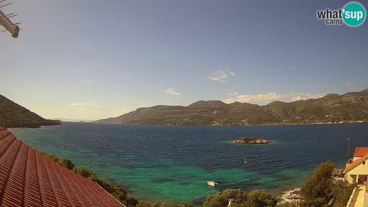 Camera en vivo Korčula – Tri Žala – Pelješac